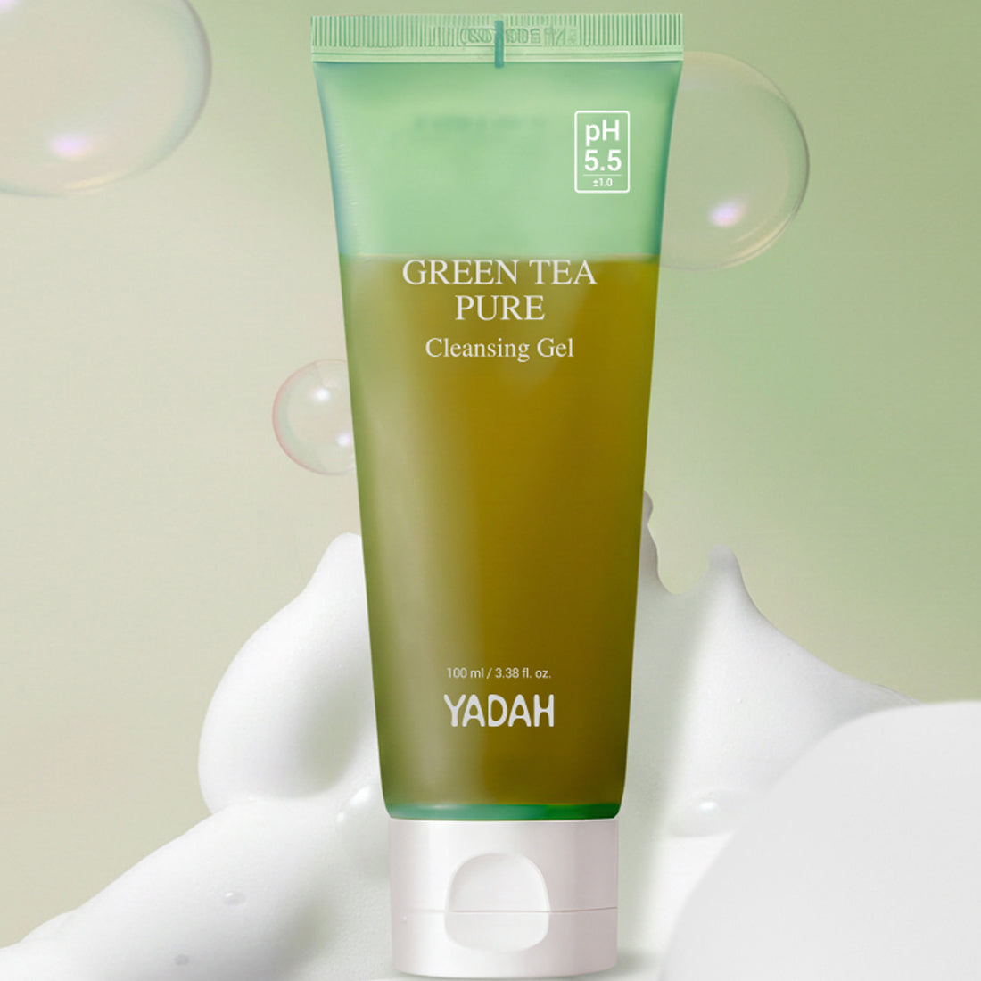YADAH Green Tea Pure Mildly Acidic Cleansing Gel 100ml