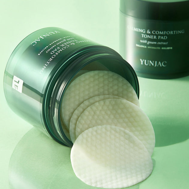 YUNJAC Calming & Comforting Toner Pads 150ml 50ea