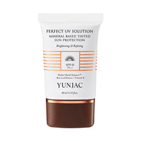 YUNJAC Perfect UV Solution Mineral-Based Tinted Sun Protection SPF43 PA+++ 40ml