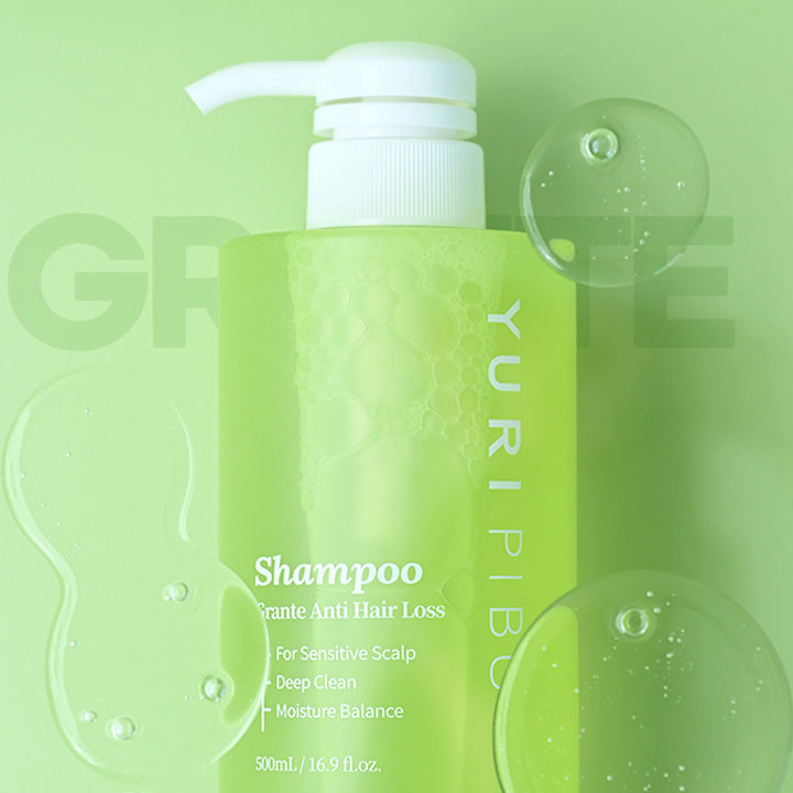 YURIPIBU Grante Anti-Hair Loss Shampoo 500ml