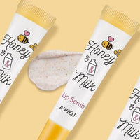 A'PIEU Honey & Milk Lip Scrub 8ml - DODOSKIN