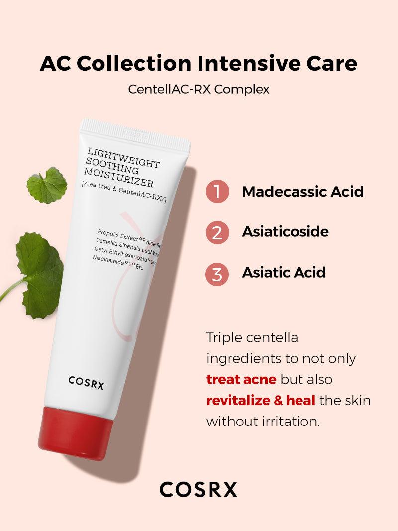 COSRX AC Collection Lightweight Soothing Moisturizer 80ml 2.0 - DODOSKIN
