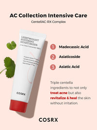 COSRX AC Collection Lightweight Soothing Moisturizer 80ml 2.0 - DODOSKIN