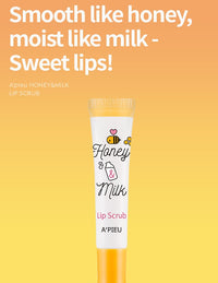 A'PIEU Honey & Milk Lip Scrub 8ml - DODOSKIN