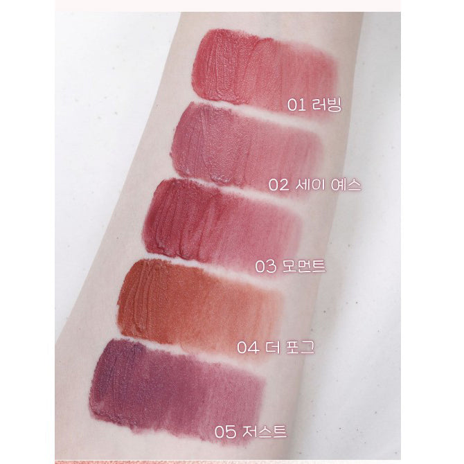 and:ar More Blur Matte Lip Color 3.6g 5 Colors