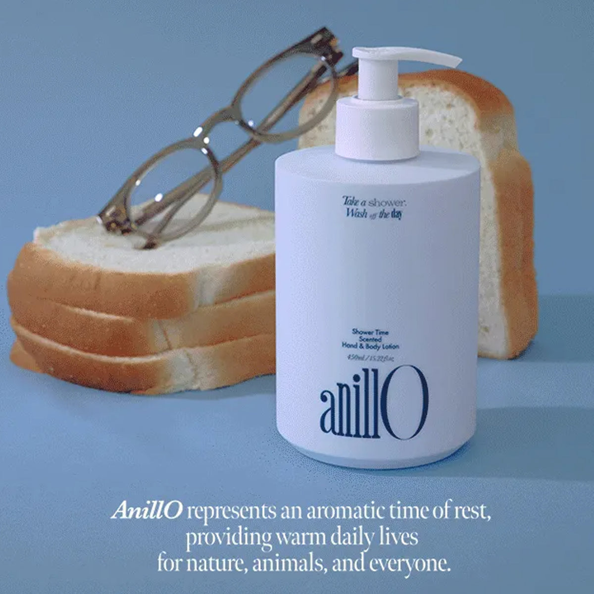 anillO Shower Time Scented Hand & Body Lotion 450ml