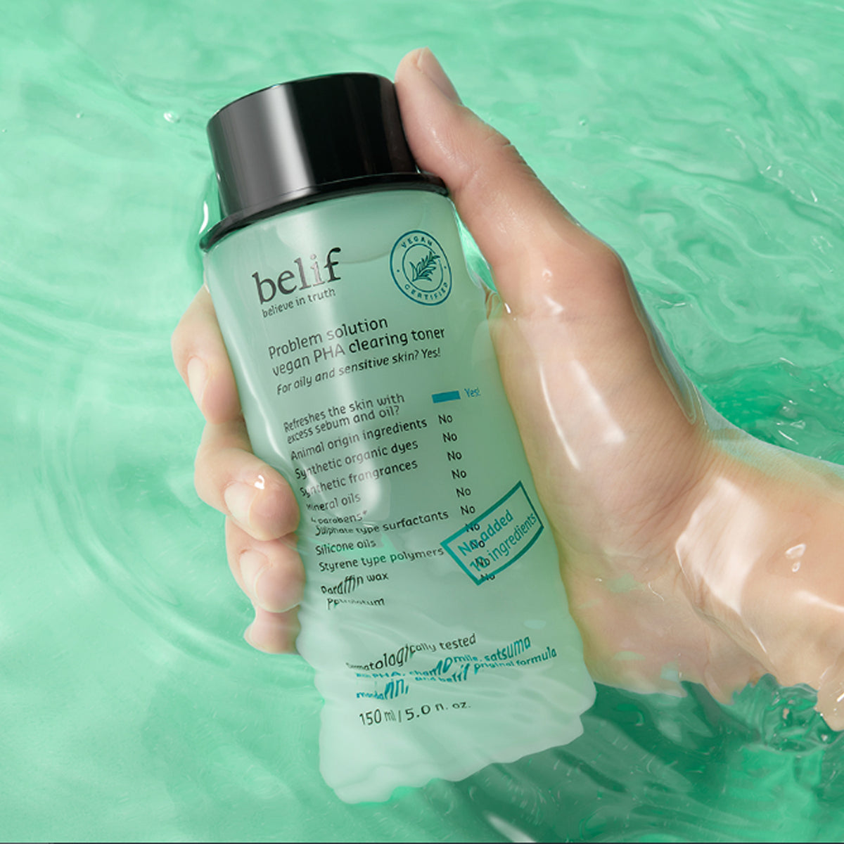 belif Problem Solution – Vegan PHA Clearing Toner 150ml