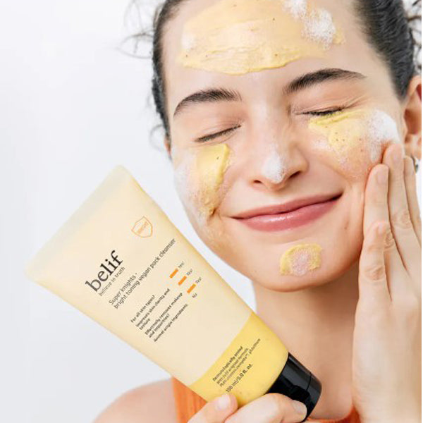 belif Super Knights Bright Toning Vegan Pack Cleanser 150ml