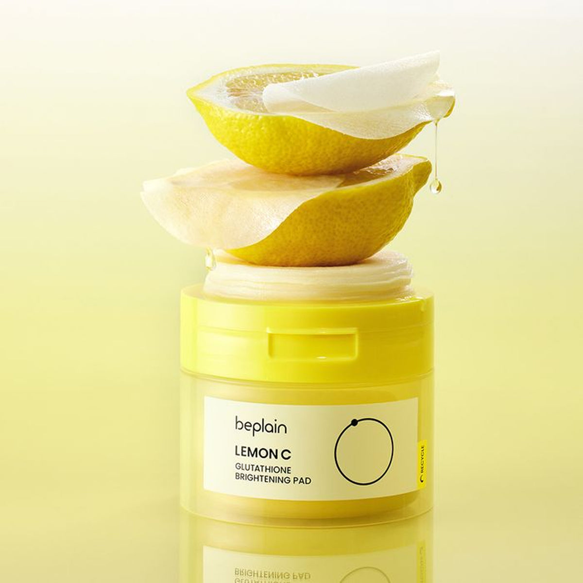 beplain Lemon C Glutathione 2-Piece Set (Pads 70 Sheets + Ampoule 30ml)
