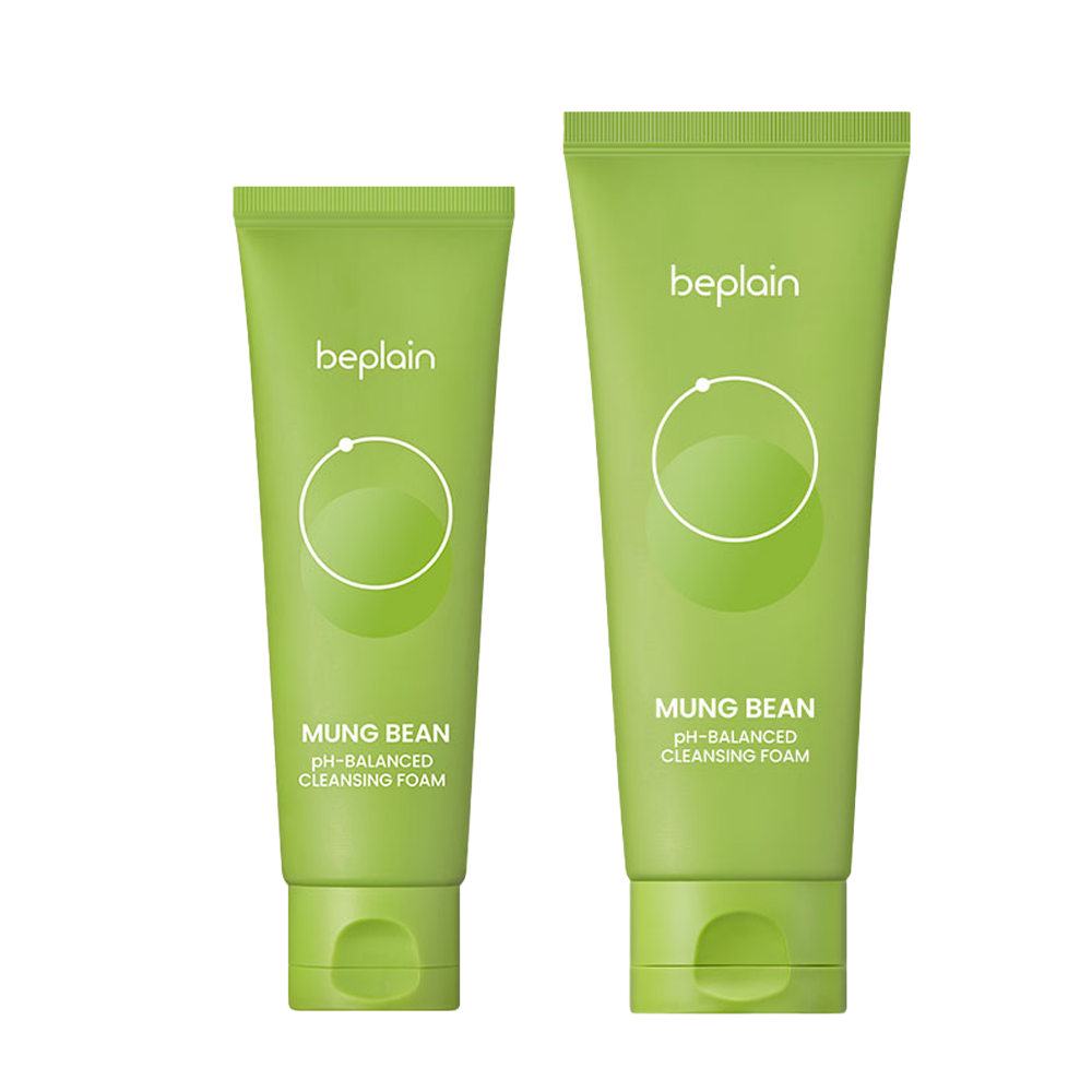 beplain Mung Bean pH-Balanced Cleansing Foam 80ml/160ml