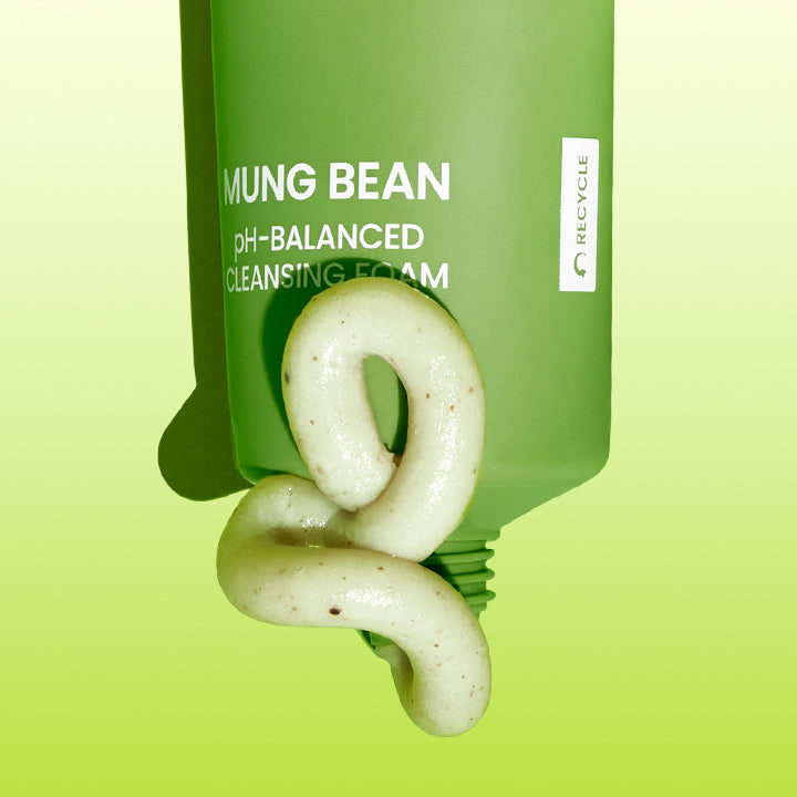 beplain Mung Bean pH-Balanced Cleansing Foam 80ml/160ml