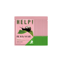 Bergamo Help! Mask Pack Black Snail 25ml *10ea - DODOSKIN