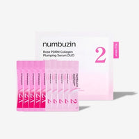 Numbuzin No.2 Rose PDRN Collagen Plumping Serum DUO Set 1.2mlx10ea