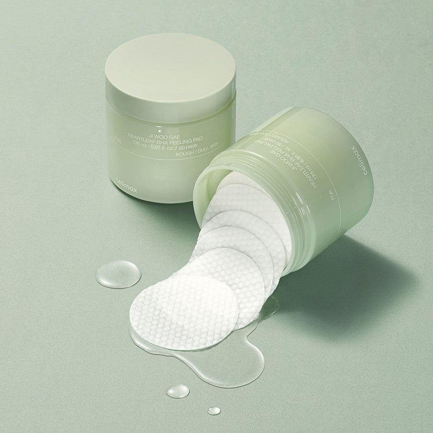 celimax Jiwoogae Heartleaf BHA Peeling Pad 80 pads + 80 pads