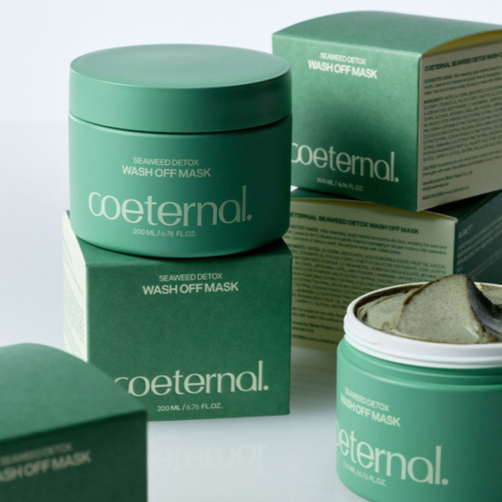coeternal Seaweed Detox Wash-Off Mask 200ml