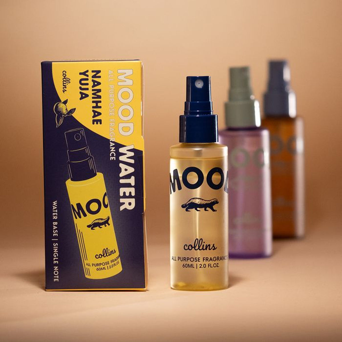 collins All-Purpose Fragrance Mood Water 60ml (Choose from 3 Scents)