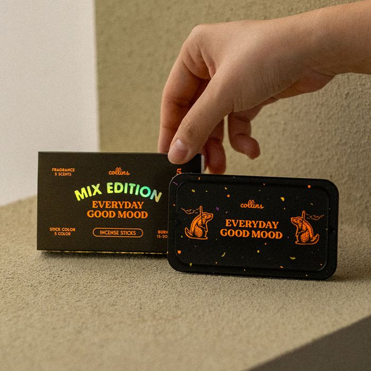 collins Incense Stick Mix Edition (5-Scent Assortment)