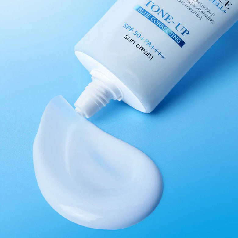 d'Alba Waterfull Tone-Up Sun Cream Blue SPF50+ PA++++ 50ml