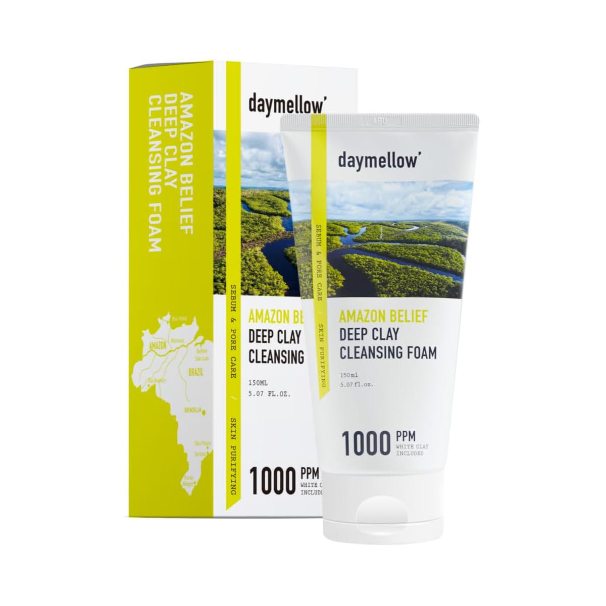 daymellow Amazon Belief Deep Clay Cleansing Foam 150ml