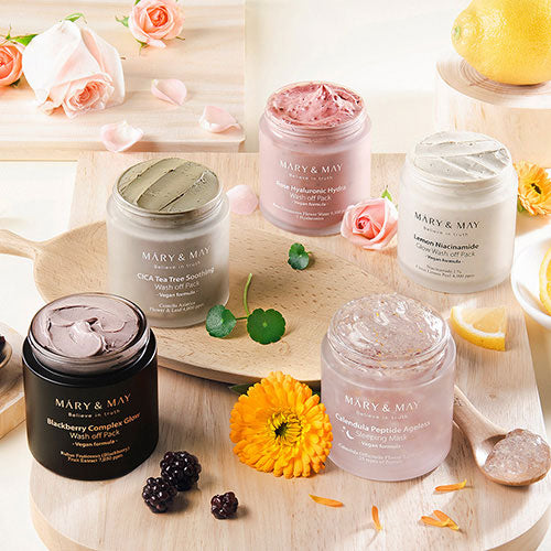 Mary&May Calendula Peptide Ageless Sleeping Mask 110g