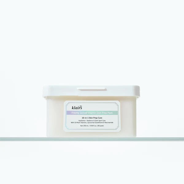 dear, klairs Freshly Juiced Vitamin Skin Prep Pads 290ml 80 Pads