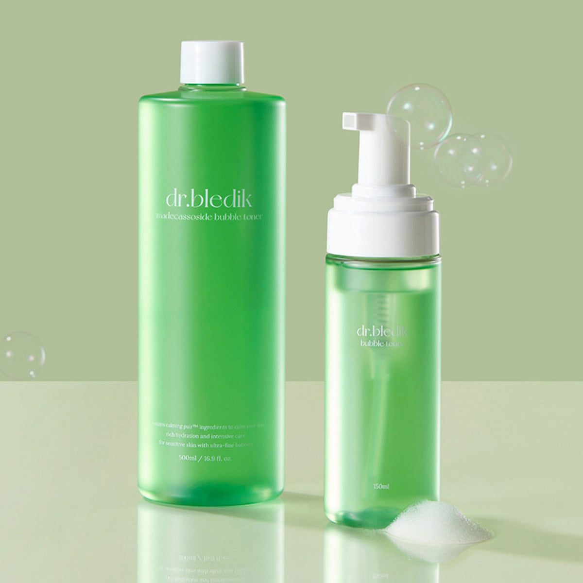 Dr.bledik Madecassoside Bubble Tóner 190 ml / 500 ml