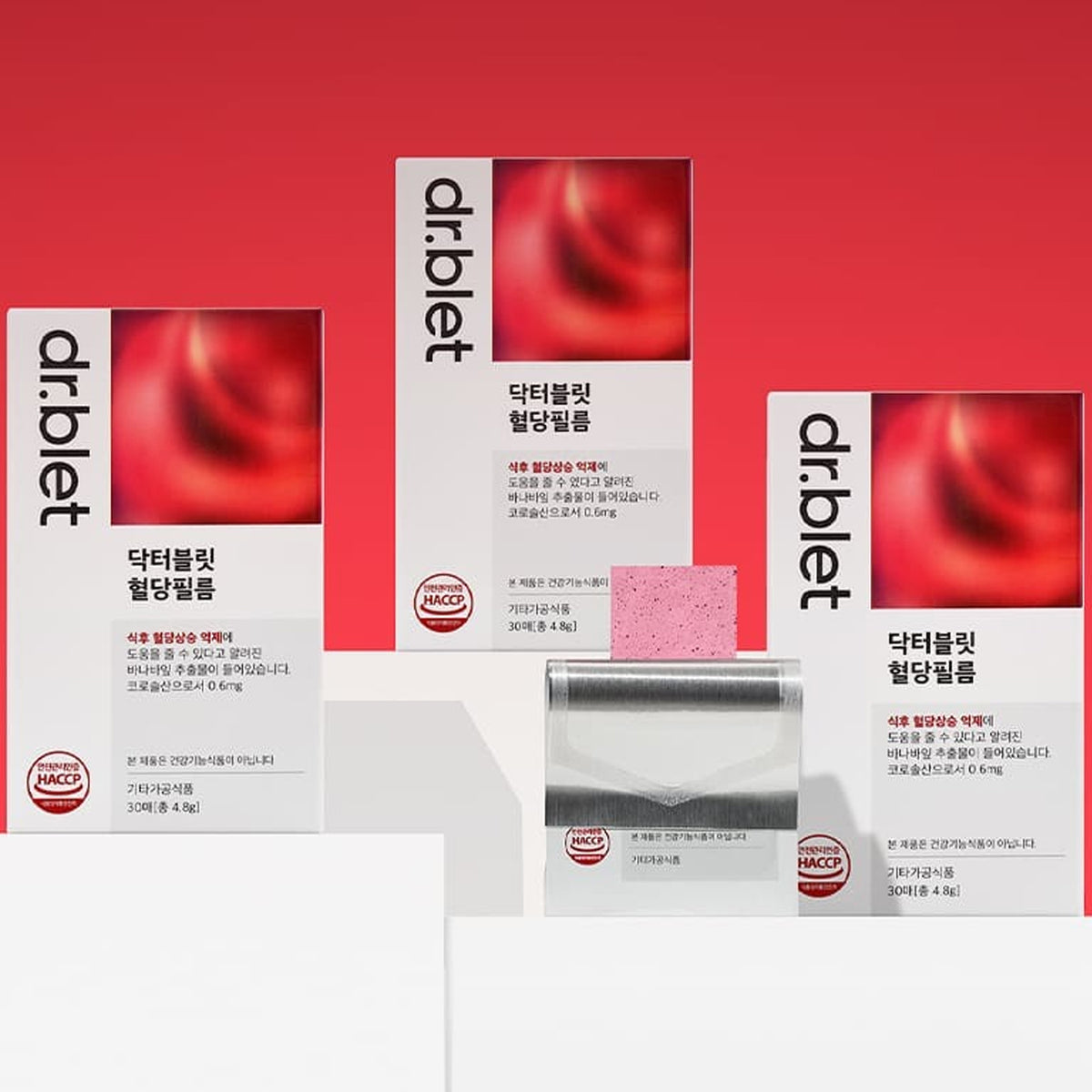 dr.blet Blood Sugar Film 30 Sheets (1-Month Supply)