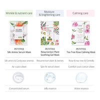 Petitfee Silk Amino Serum Mask 10ea - DODOSKIN