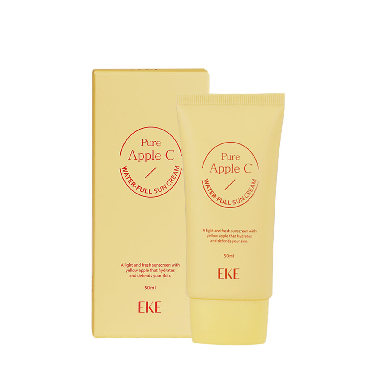 EKE Pure Apple C Water-full Sun Cream 50ml SPF50+ PA++++ - Dodoskin