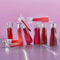 Perfect for creating a bold statement or a soft, natural look, the Couture Lip Tint Glaze delivers a seamless blend of shine and color.