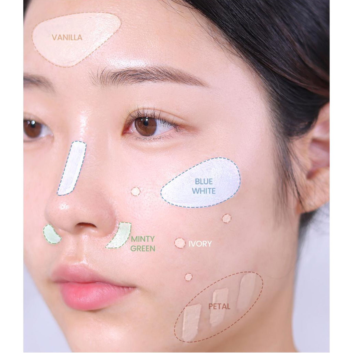 espoir Easy Blending Concealer 10g 5 colors