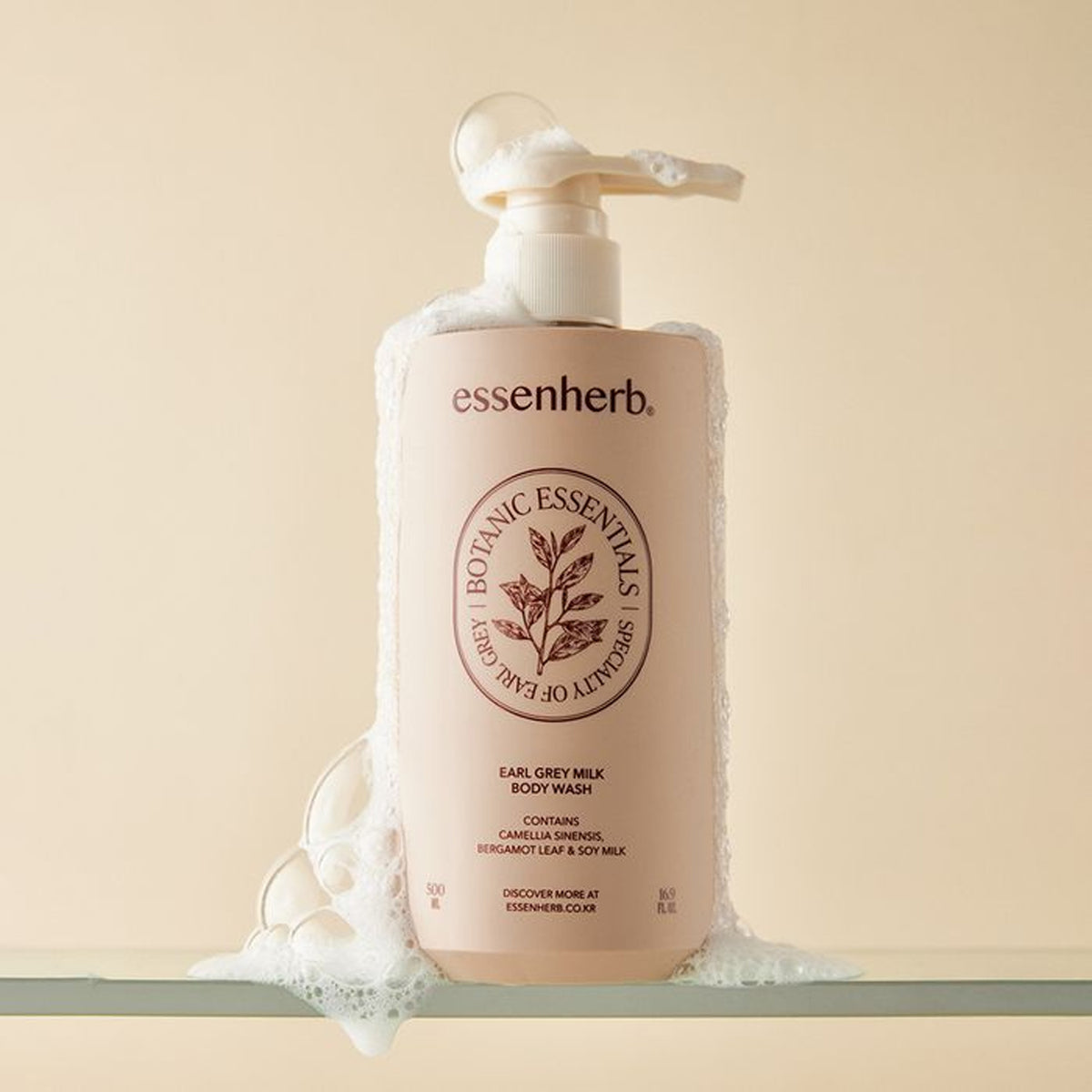 essenherb Earl Grey Milk Body Wash 500ml