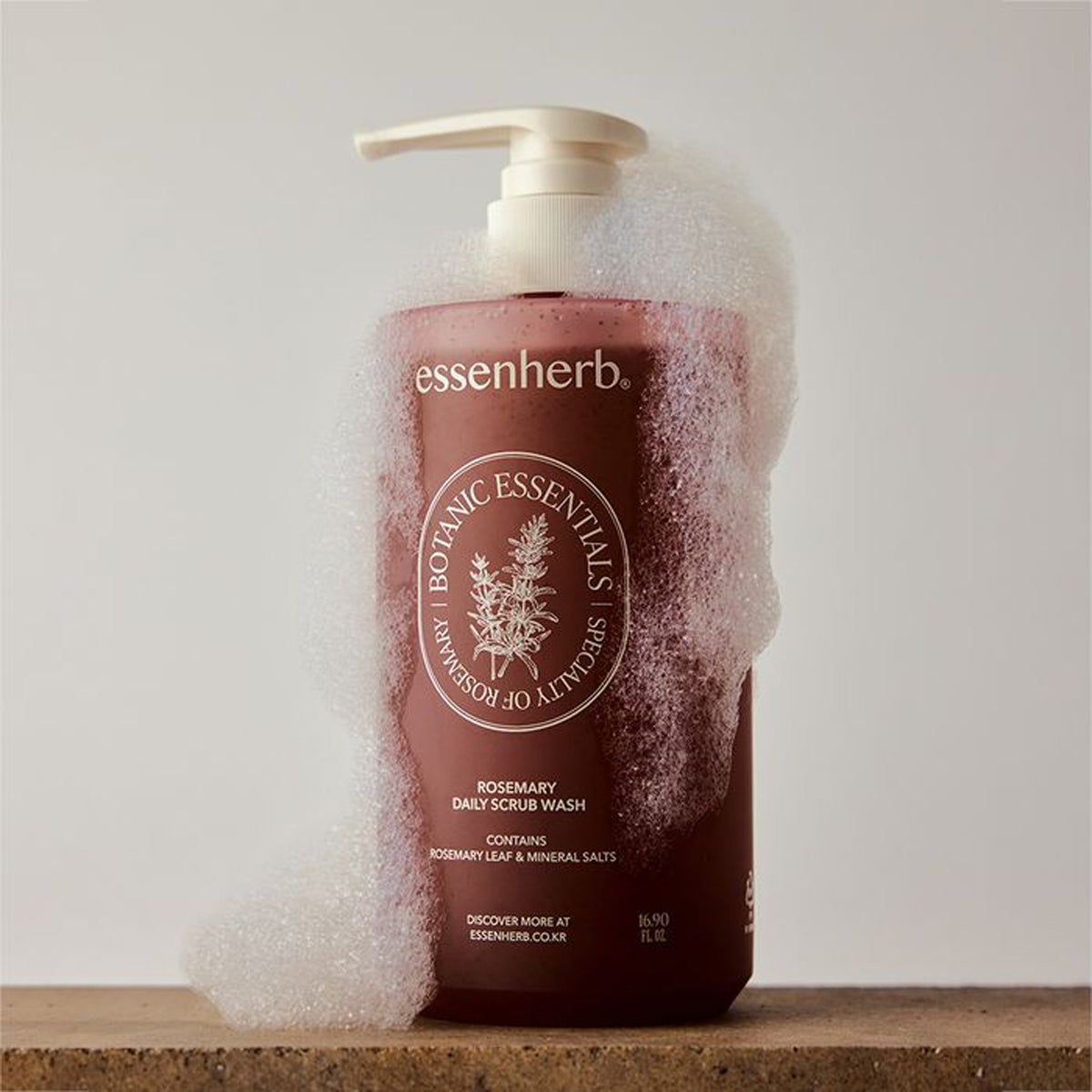 essenherb Rosemary Daily Scrub Wash 500ml