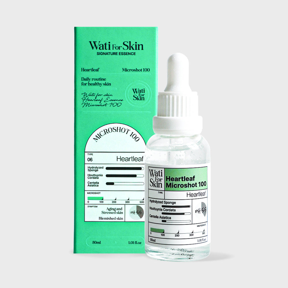 ★Trato de tiempo★ Wati para la piel Heartleaf Essence Microshot 100 30ml