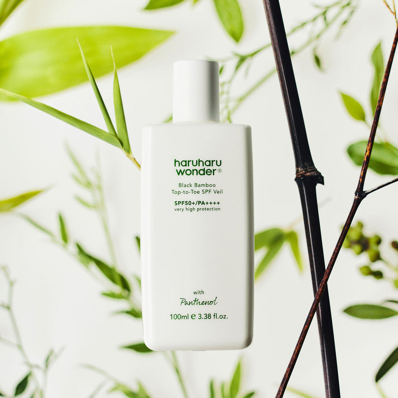 HARUHARU Black Bamboo Top-to-Toe SPF Veil 3.38 fl oz