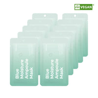 Infused with blue ingredients like blue algae and hyaluronic acid, it helps to soothe and deeply hydrate the skin while improving its texture and elasticity.