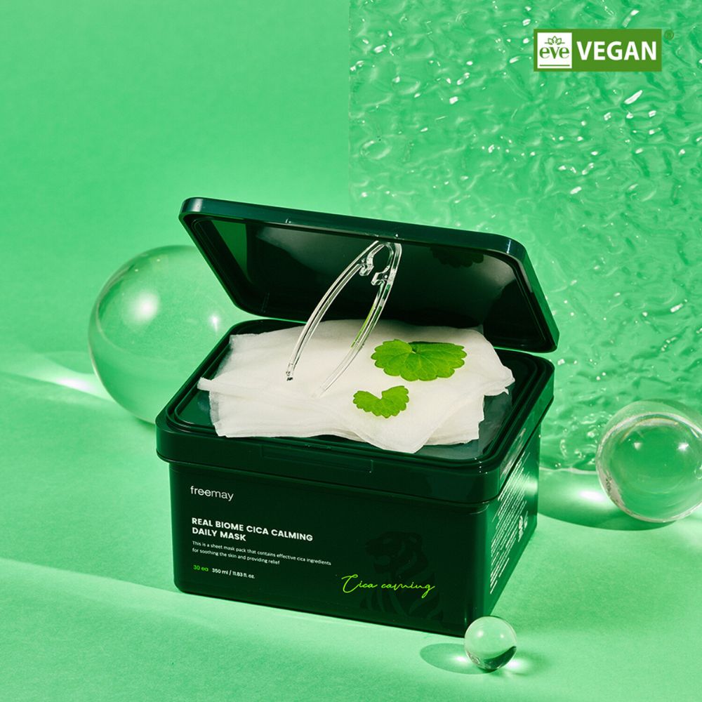 They also provide hydration and support the skin's natural healing process. Ideal for daily use, the masks are formulated to enhance the skin’s resilience and maintain a balanced, healthy complexion.