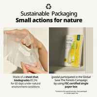 goodal Green Tangerine Vita C Dark Spot Care Mask 15 Sheets