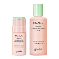 goodal Pig Acid Peptide Skin Booster Powder Cleanser 50g + Essence 120ml Set