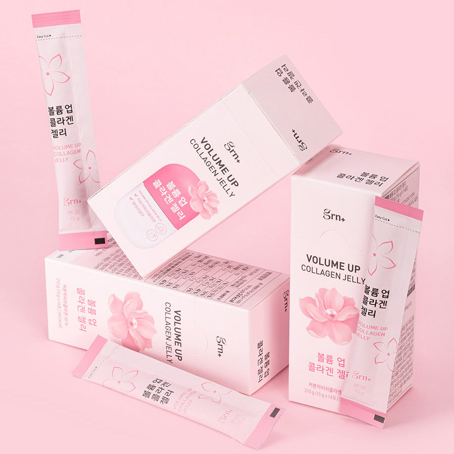 grn+ Volume Up Collagen Jelly 15g 14ea