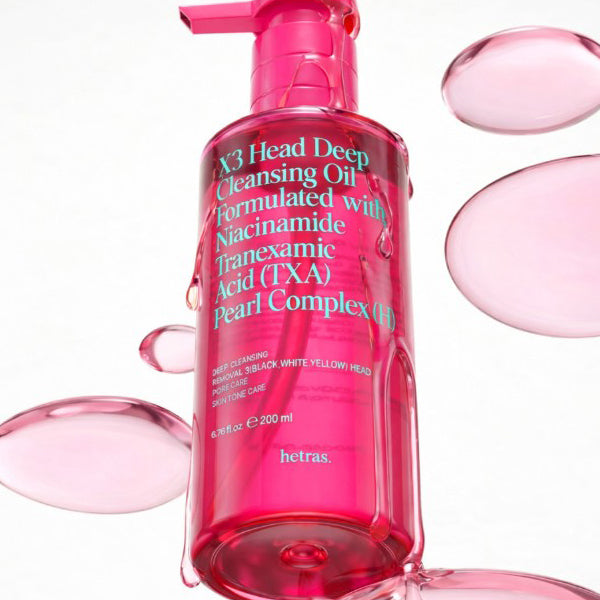 hetras X3 Head Deep Cleansing Oil 200ml