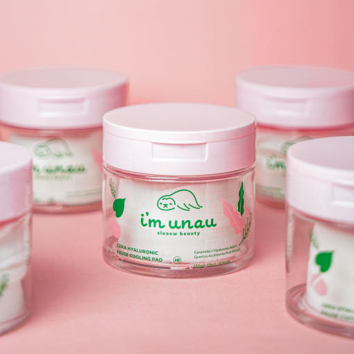 Soy una almohadilla de enfriamiento de pausa hialurónica de Cera Cera 130G 60ea