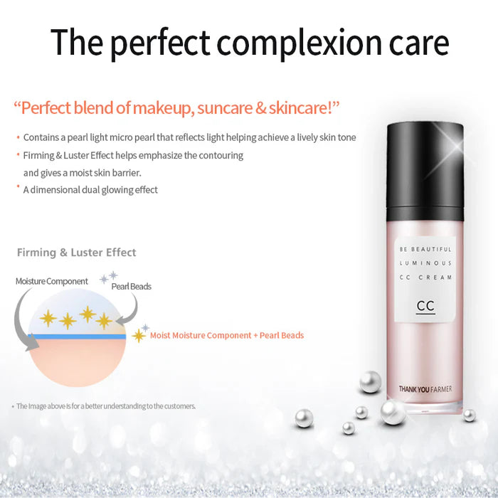(Matthew검수) THANK YOU FARMER Be Beautiful CC Cream SPF30 PA++ 40ml - DODOSKIN