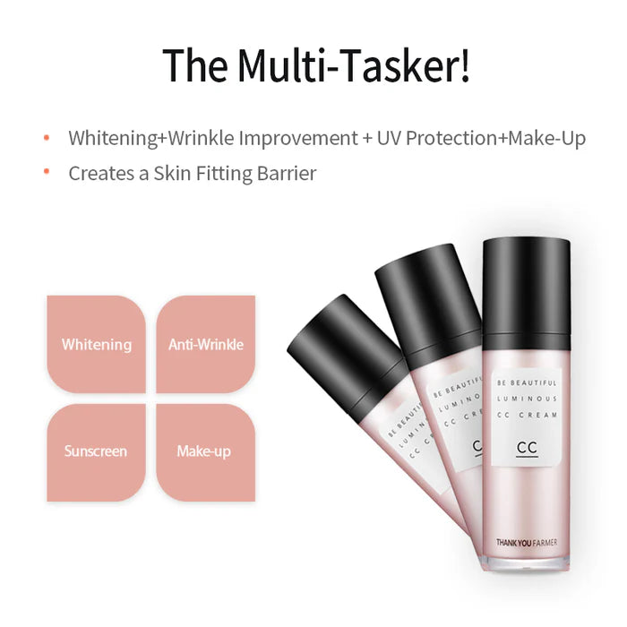 (Matthew검수) THANK YOU FARMER Be Beautiful CC Cream SPF30 PA++ 40ml - DODOSKIN