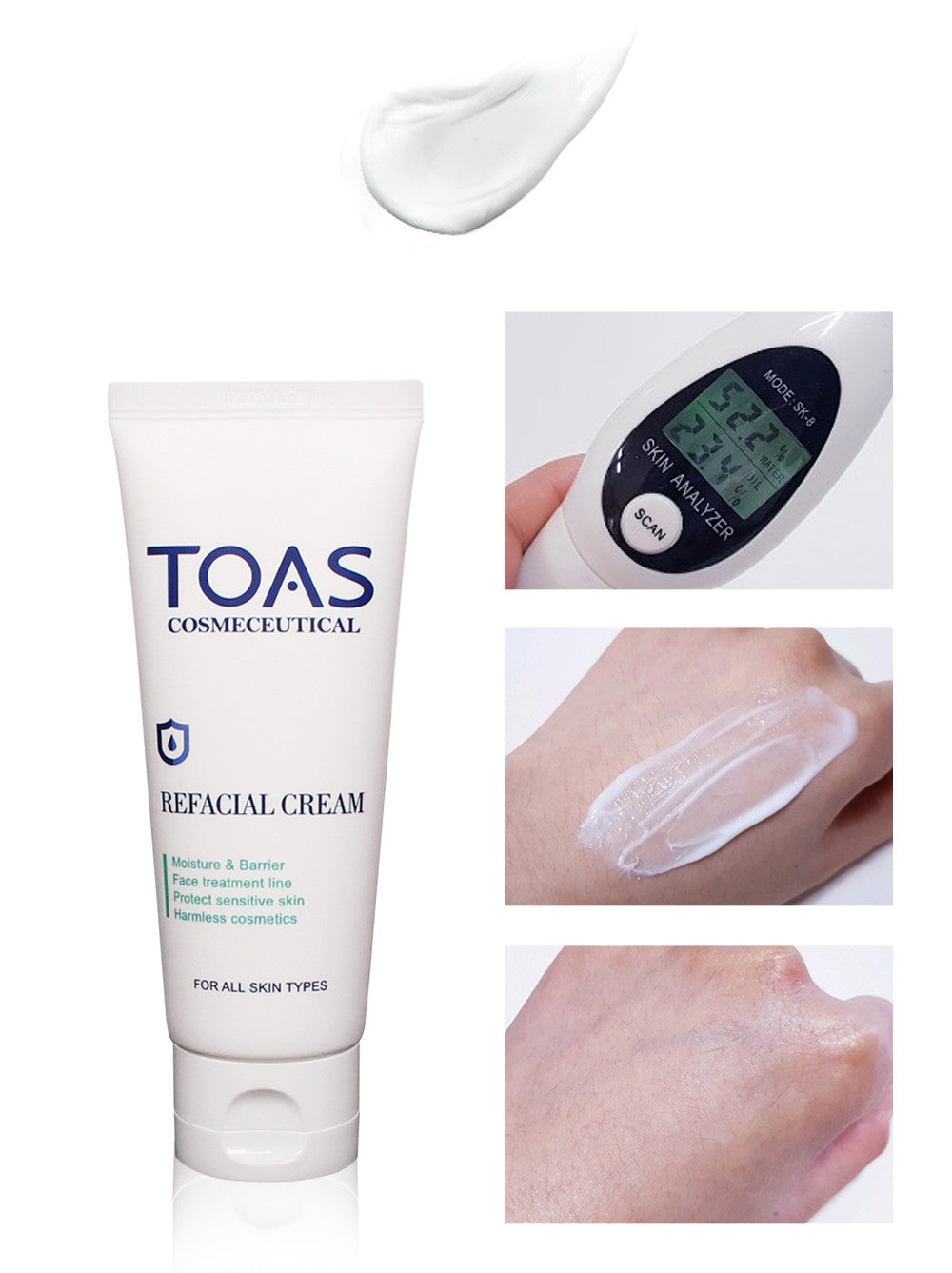 TOAS Refacial cream 100g - DODOSKIN