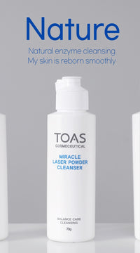 TOAS Miracle Laser Powder Cleanser 70g - DODOSKIN