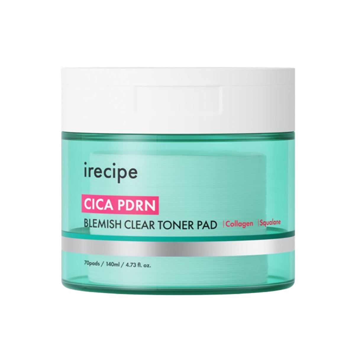 irecipe cica pdrn mancha de tóner transparente almohadilla 70 hojas