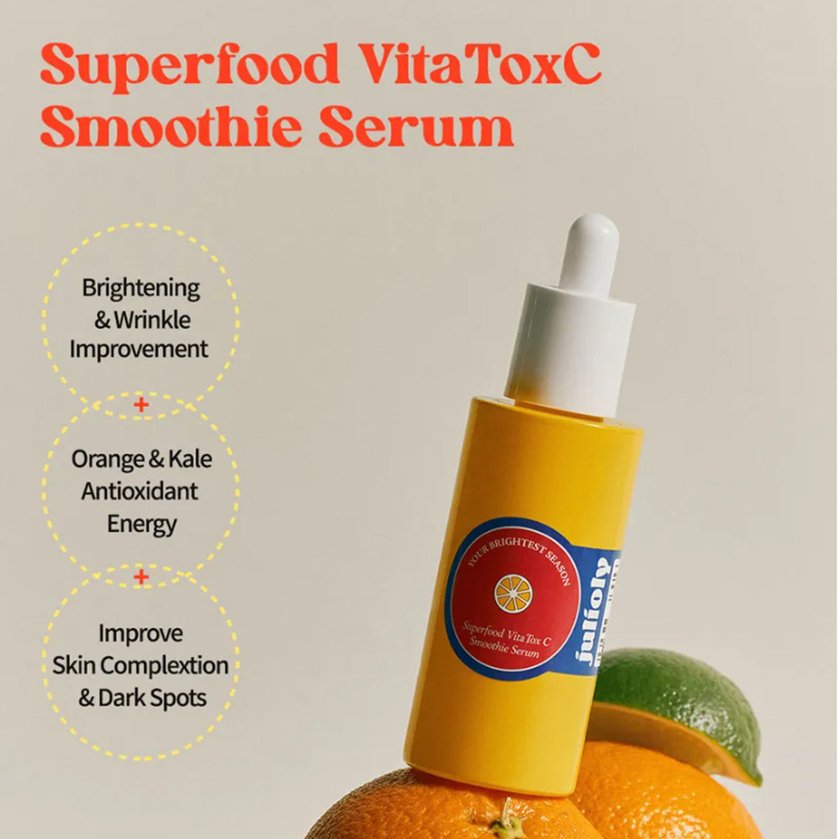 julioly Superfood VitaTox C Smoothie Serum 50ml
