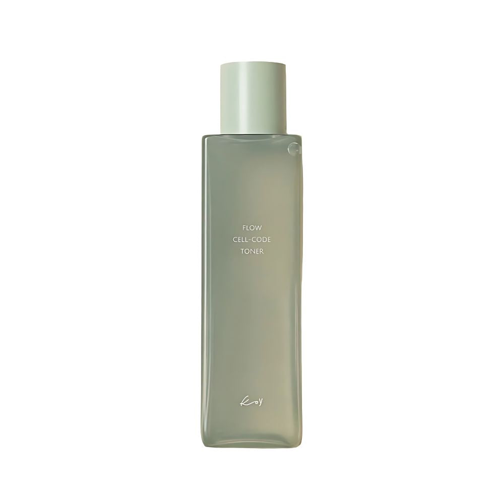 The koy Flow Cell-Code Toner 200ml is a hydrating and rejuvenating toner designed to enhance your skincare routine.