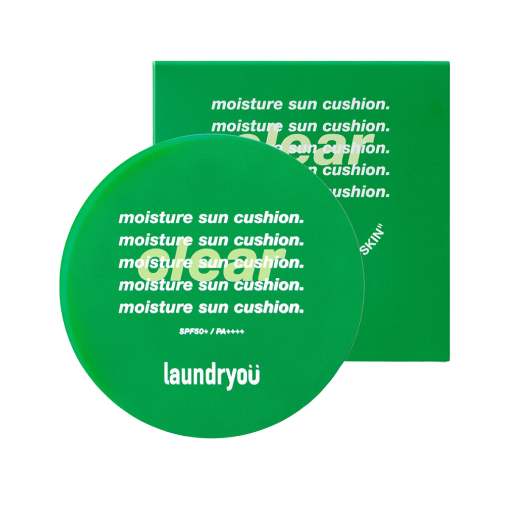 laundryou x Be Clean Moisture Sun Cushion Clear SPF50+ PA++++ 25g